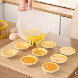 Kitchen Measuring Cup with Filter Screen <b>Egg</b> Beater Fruit Washing Basket Kitchenware Essential <b>Egg</b> Tools - Product Image 2