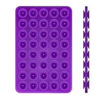 Soporte Adhesivo de Silicona para Teléfono con Succión, Compatible con iPhone y Android, Agarre Fuerte para Selfies y Videos