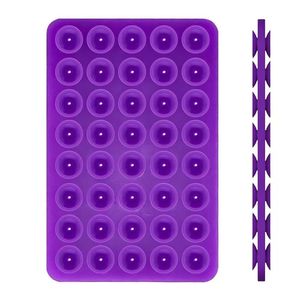 Support adhésif pour téléphone portable en silicone compatible iPhone et Android, fixation par ventouse, maintien solide pour selfies et vidéos - Product Image 2