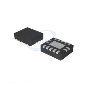 En Existencia, CI GATE NAND 4CH 2 ENTRADAS 14DHVQFN 14 VFQFN, Componentes Electrónicos con Contacto Expuesto, Suministros de Lógica 74AHCT132BQ115 - Product Image 1