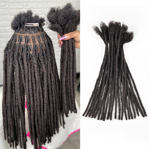 Phong Cách Mới Đẹp 0.6Cm 20 Sợi/Gói Thường Xuyên Locs 100% Tóc Con Người Dreadlocks Thích Hợp Cho Trẻ Thần tượng Tự Nhiên Hỗ Trợ - Product Image 2