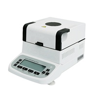 Analyseur d'humidité halogène de paillasse, machine de détermination rapide de l'humidité, résolution 0,01 %, plage 0,01-100 %, matériau ABS, garantie 1 an
