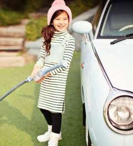 ชุดเดรสเด็กผู้หญิงลายดอกไม้สีสันสดใสสไตล์อินเดียขายส่ง - Product Image 4