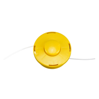 Protection de sécurité pour débroussailleuse, pièce de rechange en PA jaune haute performance pour tête de coupe de tondeuse à moteur petit, modèle 6 - Vente chaude