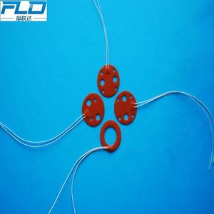 Elektrikli araç aküsü ısıtıcı silikon ısıtıcı yapıştırıcı ile 200x300mm 12v 200w, 100k termistör silikon ısıtıcılı battaniye - Product Image 1