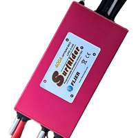 Contrôleur de vitesse électronique (ESC) Flier haute tension en aluminium refroidi par eau 16S 400A sans balais IP67 pour moteurs marins de bateaux, niveau expert, 26,88 kW, avec fonction marche arrière