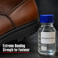 Colle adhésive polyuréthane (PU) thermofusible pour chaussures et articles de maroquinerie - Adhésif industriel à base de solvant volatil - Offre Spéciale