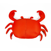 Petz Small Crab, jouet flottant pour piscine en forme de crabe, en maille, sans gonflage nécessaire