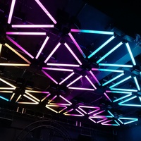 Club lumières discothèque décoration led tube lumière dmx élévateur palan grue levage cinétique lumière cinétique treuil dmx treuil