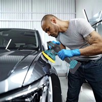 Polisseuse à vitesse variable alimentée par batterie au lithium AOTUO 125 mm, outil de polissage automobile, tampons de polissage, qualité industrielle