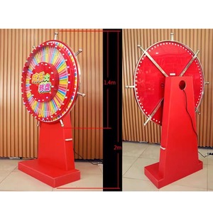 Roue de <span class=keywords><strong>roulette</strong></span> chanceuse durable de haute qualité prix commercial grande roue de bingo en espèces - Product Image 2