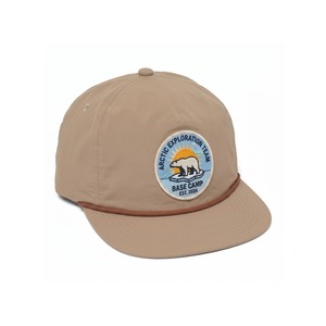 หมวก5แผงหมวกไนลอนแบบไม่มีโครงสร้างหมวกสแนปแบตโลโก้ - Product Image 3