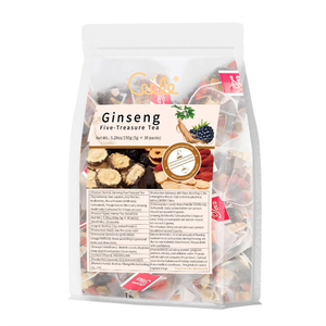 Thé aux Herbes Naturelles Cinq Trésors OEM Marque Privée Usine – Mélange Ginseng Maca pour Renforcer la Force Physique et le Bien-être Corporel - Product Image 1