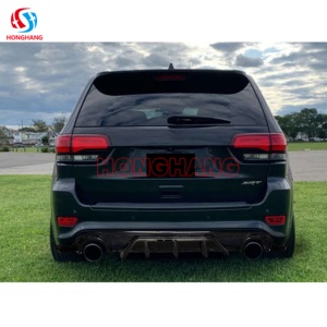 Chaoshenghang Factory Direct Jeep Grand Cherokee 2012-2020 Kit de diffuseur de <span class=keywords><strong>pare</strong></span>-chocs arrière Spoiler de carrosserie automobile - Product Image 4