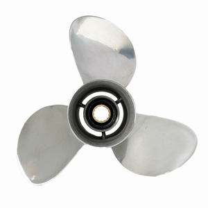 Elica OEM 697-45970-00-98 per Motore Fuoribordo Yamaha 25-60HP, Dimensioni 11 1/8"x14", 3 Pale in Acciaio Inossidabile - Product Image 1