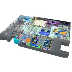 Le <span class=keywords><strong>parc</strong></span> d'attractions intérieur POKIDDO de 8000 m² offre un centre de jeux commercial complet avec un <span class=keywords><strong>plan</strong></span> d'affaires approfondi - Product Image 2
