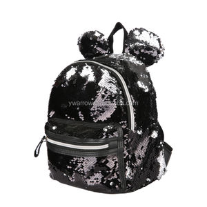 <span class=keywords><strong>Sac</strong></span> à <span class=keywords><strong>dos</strong></span> <span class=keywords><strong>personnalisé</strong></span> en sequins noirs avec oreilles de lapin rondes mignonnes, mini <span class=keywords><strong>sac</strong></span> à <span class=keywords><strong>dos</strong></span> à sequins avec oreilles de <span class=keywords><strong>Mickey</strong></span>, <span class=keywords><strong>sac</strong></span> à <span class=keywords><strong>dos</strong></span> à sequins pour les épaules - Product Image 6