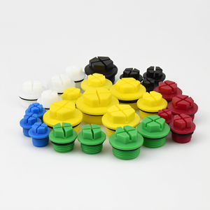 Tapón de rosca hexagonal de plástico para tubería hidráulica, tapón de sellado de puerto de aceite a prueba de polvo de alta presión - Product Image 1