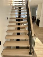 Balustrade en acier inoxydable pour intérieur, extérieur, balcon, terrasse, avec designs modernes, durable et sécurisée