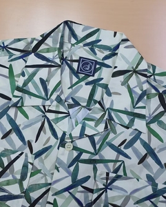 Chemise en popeline 100% coton pour homme, personnalisée, imprimée numériquement, manches courtes, écologique, décontractée, pour l'extérieur, automne, 105g, article OEM - Product Image 6