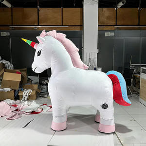 Disfraz Inflable <span class=keywords><strong>de</strong></span> Caballo <span class=keywords><strong>de</strong></span> 2M/2.6m con Certificación CE para Adultos - Disfraz Unisex para Fiestas, Promociones y Navidad - Product Image 5