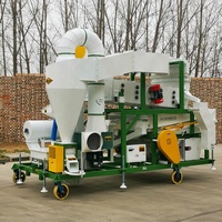 Weizen reiniger und Separator Getreidebohnensamen-Reinigungs maschine mit Schwerkraft tisch