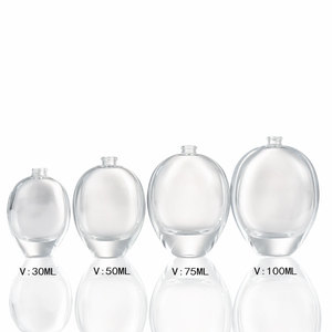 Bán Buôn Giá Rẻ Mới Được Thiết Kế Kinh Điển Rỗng Nước Hoa Sang Trọng Chai 50Ml Rõ Ràng Glass Với Vàng Bơm Phun Cho Nước Hoa Bao Bì - Product Image 6