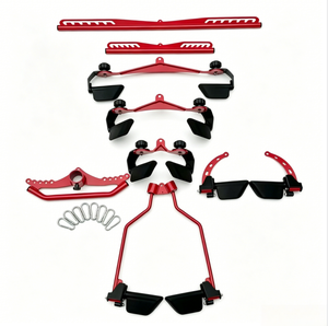 Accessoires de fitness robustes <span class=keywords><strong>pour</strong></span> <span class=keywords><strong>musculation</strong></span> : Poignée de <span class=keywords><strong>barre</strong></span> de <span class=keywords><strong>poulie</strong></span> assise <span class=keywords><strong>pour</strong></span> lat pulldown, en métal haute résistance - Product Image 5