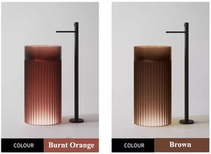 Lavabo transparente Monere superpopular con luz LED para lavabo independiente de centro comercial - Product Image 5