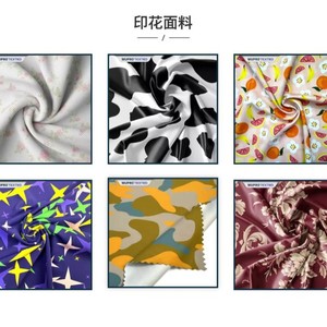 Tissu jersey TR Whale Point Intelligent Manufacturing 200GSM 62/64, impression numérique, tricot extensible, motif personnalisable - Product Image 5