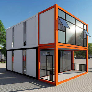 Maison préfabriquée en kit, maison préfabriquée en conteneur pour abri post-catastrophe, livraison rapide, prête à l'emploi, aménagement évolutif - Product Image 4