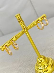 Xinfly Luxury 18k Gold Wedding Bridal Jewelry Gift <b>Set</b> Hypoallergenic Diamond <b>Stud</b> <b>Earrings</b> Durable for Sensitive Skin - Product Image 3