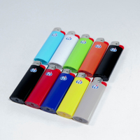 Briquet à gaz butane jetable en plastique classique J Max, rechargeable, vente en gros personnalisée, usine OEM avec 30 ans d'expérience pour cigarettes