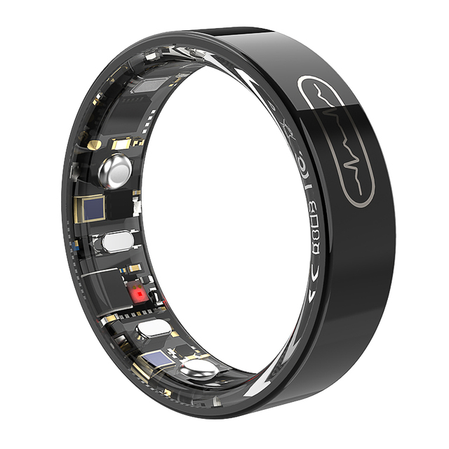 Professional ECG Smart Ring HK06: High-Precision Uric Acid & Blood Lipids Tracker, Heart Rate HRV Monitor Health Band