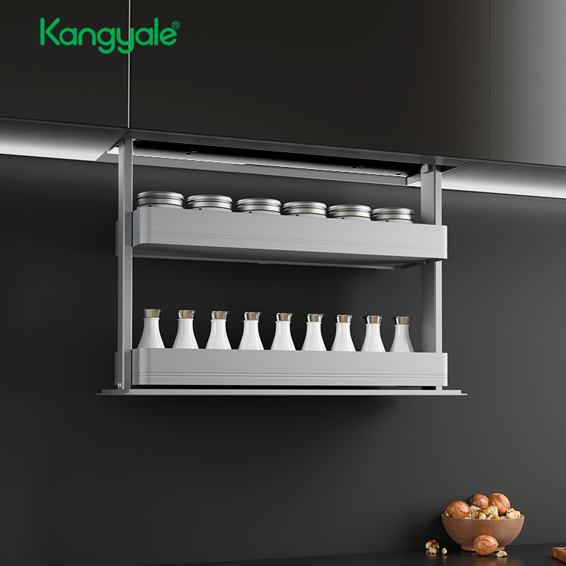 Smart Kitchen Storage System Cabinet Lift