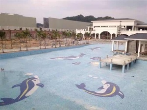 <span class=keywords><strong>Azulejos</strong></span> de Vidrio Foshan <span class=keywords><strong>para</strong></span> Piscinas, Azul Cielo, Brillantes, <span class=keywords><strong>para</strong></span> Exteriores, Estilo Español, <span class=keywords><strong>para</strong></span> Proyectos de Piscinas - Product Image 2