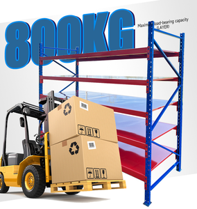 Étagères d'entrepôt industrielles certifiées CE, étagères à portée longue à charge moyenne pour le stockage en entrepôt - Product Image 5