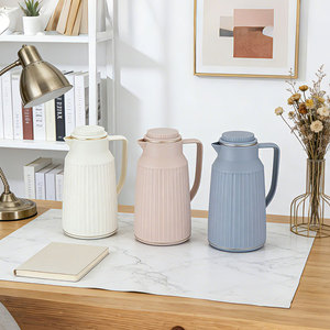 Modern Vacuum Insulated Water Jug Coffee Pot Tea Brewing Gift 1L Glass Inner Liner Heat Preservation Thermal Pot - Product Image 1