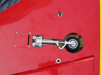 Kit de train d'atterrissage rétractable pneumatique pour modèle d'avion à réaction RC Turbojet UAV