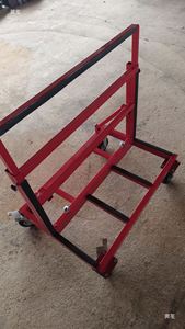 <span class=keywords><strong>Chariot</strong></span> de transport de verre portable à 4 roues avec roulettes pivotantes, <span class=keywords><strong>chariot</strong></span> à main pliable pour un transport facile dans les ateliers - Product Image 5