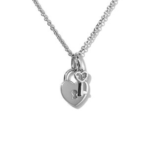 Collier Cadenas et Clé Gemnel pour Femme, Bijou Tendance, Cadeau pour Amoureuse - Product Image 5