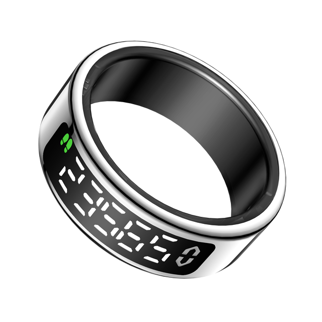 Touch Screen Smart Ring Heart Rate Monitor Gesture Control TikTok Photo Shooting IP68 Waterproof Long Battery Smart Ring