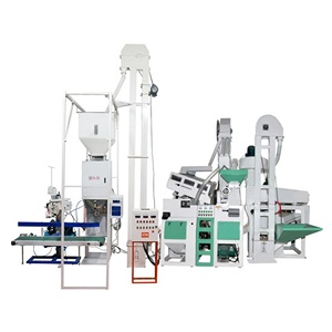 Complete Set Combined Rice Whitening Rice Mill Machine Integrated Rice Milling Line