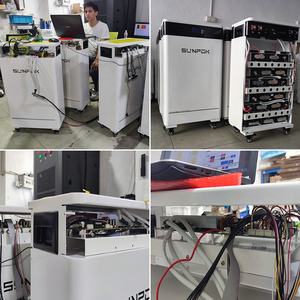 Neue Energietechnologie 8000W Hybrid-Solarsystem für Zuhause 30kW <span class=keywords><strong>Solar</strong></span>-Batteriebank Solarmodule 500W Lastleistung 6KW Solarstrom - Product Image 3