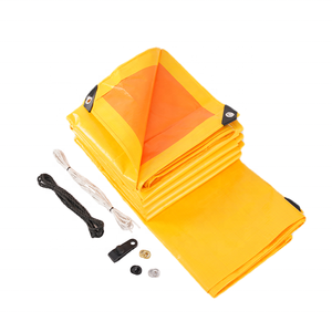<span class=keywords><strong>Million</strong></span> 4 <span class=keywords><strong>x</strong></span> 8 Planengröße PE-Plane 195 GSM Gelb-Orange Gewebte Polyethylen-Kunststoffplane PE-Plane für Zeltabdeckung - Product Image 3