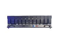 Projecteur de scène à tête mobile MOKE Professional 12x60W RGBW LED 4-en-1 avec contrôle DMX pour discothèque, club, DJ