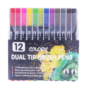 Stylos de couleur en gros, feutres fins à encre à base d'eau, marqueurs à points fins multicolores, marque IERS, pour l'écriture et le dessin - Product Image 6