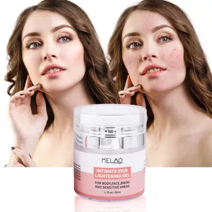 MELAO Wholesale Herbal Pure Organic or Body Face Bikini and Sensitive Areas Skin Whitening Gel In Bulk