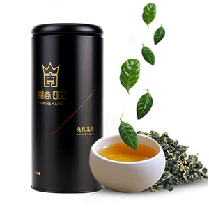 Servicio de impresión personalizado, lata cilíndrica pequeña para té, bote redondo, caja de lata de té negro mate, contenedor para té y café - Product Image 4