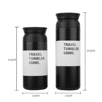 Supplier Botol Termos Stainless Steel 500ml 350ml, Tumbler Perjalanan Kinta, Botol Air Terisolasi untuk Hadiah Perusahaan dan Aktivitas Luar Ruangan